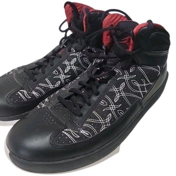 Air Jordan Icons Black Stealth Shoes‎ Men's Size 9.5 393852-001 2009